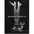 GH026 borosilicato de vidro hookah shisha / nargile / água tubo / com luz led / sheesha / narguile